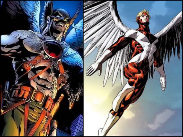 Hawkman (DC) & Angel (Marvel)