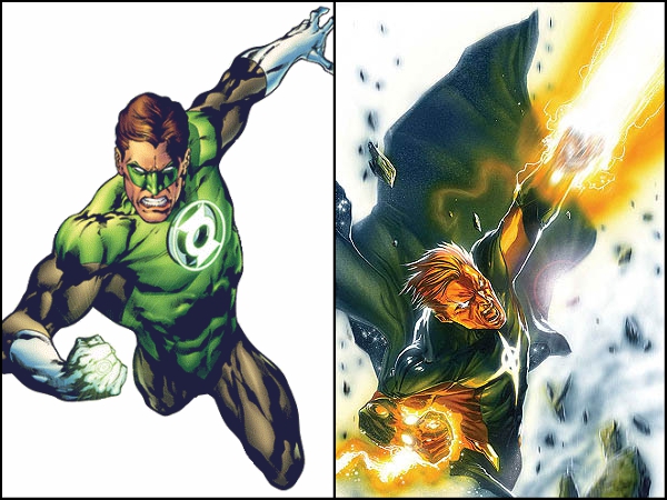 Green Lantern (DC) & Quasar (Marvel)