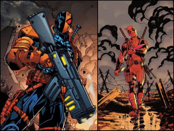 Deathstroke (DC) & Deadpool (Marvel)