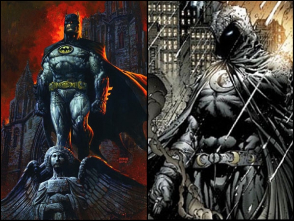 Dark Knight (DC) & Moon Knight (Marvel)