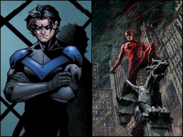 Nightwing (DC) & Daredevil (Marvel)