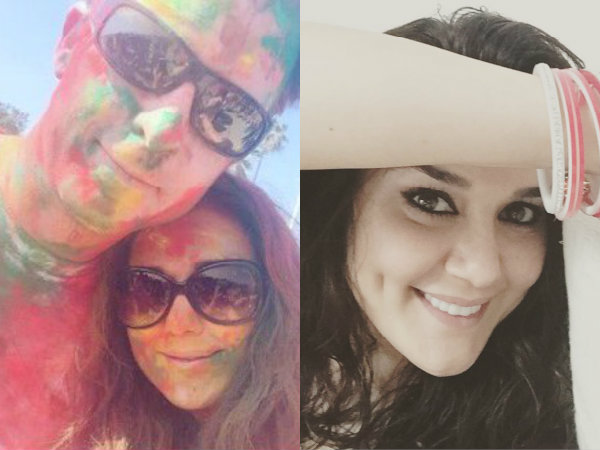 Preity Zinta Celebrates Holi With Husband Gene Goodenough Preity Zinta Celebrates Holi With Husband Gene Goodenough