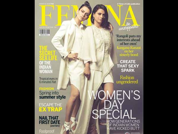 Kangana Ranaut Graces The Cover Of Femina Kangana Ranaut Graces The Cover Of Femina