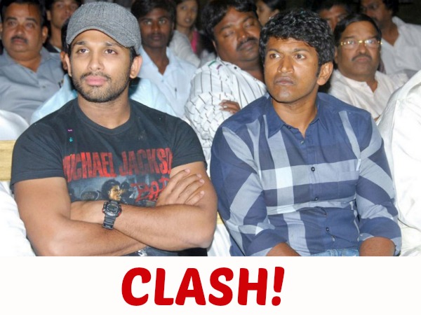 Puneeth & Telugu Star Allu Arjun To Lock Horns At The Box Office, AGAIN! Puneeth & Telugu Star Allu Arjun To Lock Horns At The Box Office, AGAIN!