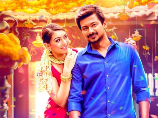 Hansika & Udhayanidhi In Manithan Hansika & Udhayanidhi In Manithan