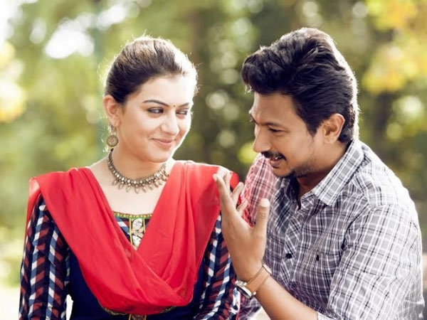 Hansika & Udhayanidhi In Manithan Hansika & Udhayanidhi In Manithan