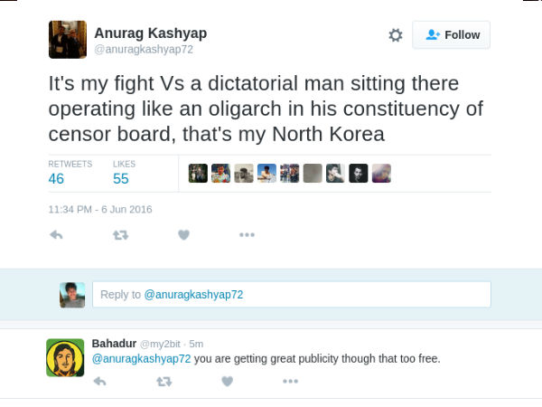 Narendra Modi Udta Punjab, Anurag Kashyap Tweets To Narendra Modi On