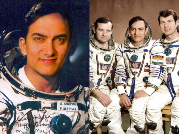 Aamir Khan Astronaut Rakesh Sharma Aamir Khan Astronaut Rakesh Sharma