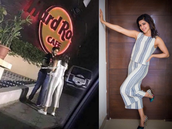 Spotted: Samantha & Naga Chaitanya Went Out On A Lunch Date Spotted: Samantha & Naga Chaitanya Went Out On A Lunch Date