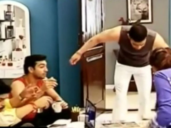 Raman Spills Coffee!