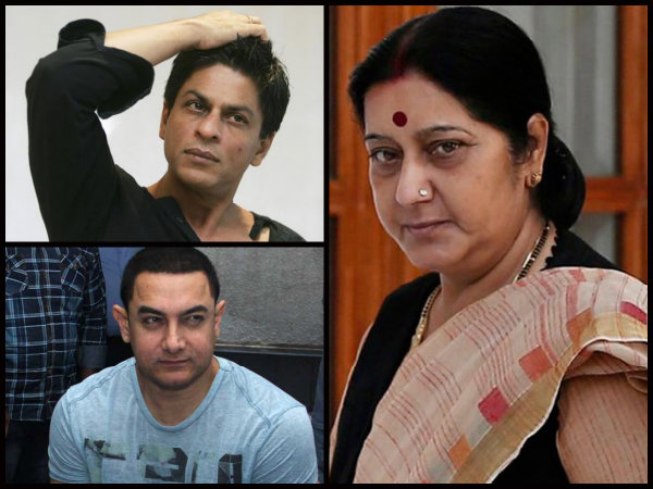 sushma-swaraj-lashes-out-at-shahrukh-khan-aamir-khan-for-surrogacy sushma-swaraj-lashes-out-at-shahrukh-khan-aamir-khan-for-surrogacy