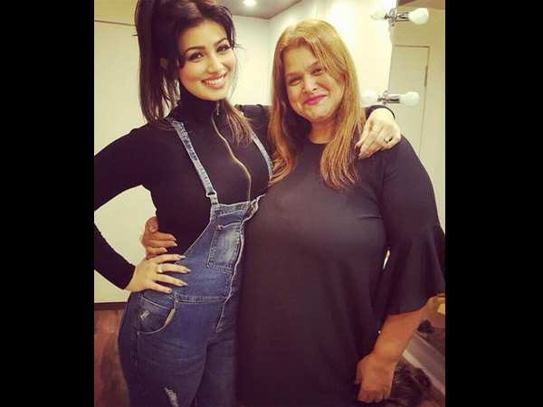 Ayesha With Her Mom