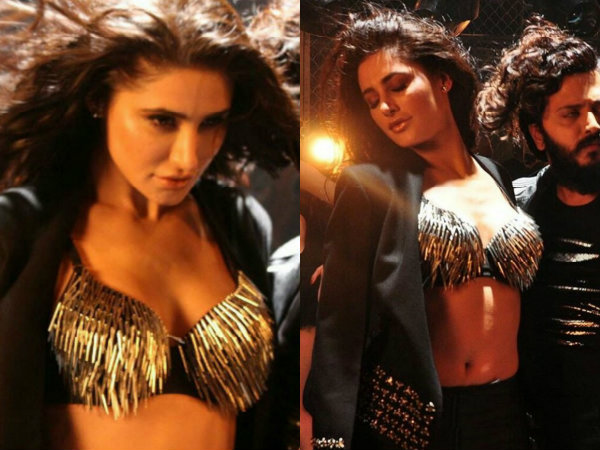 Nargis Fakhri Bra, Nargis Fakhri Behind The Scene Banjo Pictures, Nargis  Fakhri Frill Bra, - Filmibeat