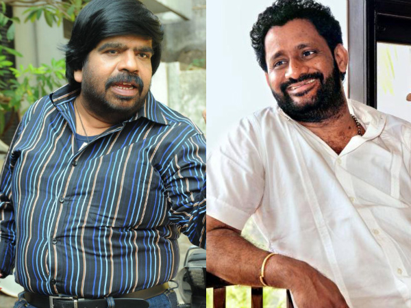 T Rajendar With Resul Pookutty T Rajendar With Resul Pookutty