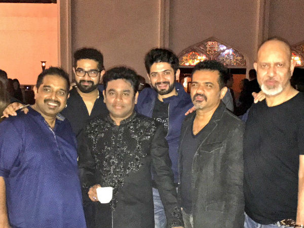A R Rahman With His Industry Friends