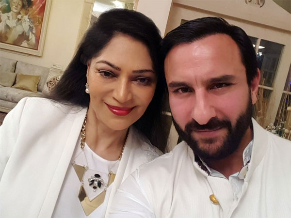 Saif With Simi Garewal