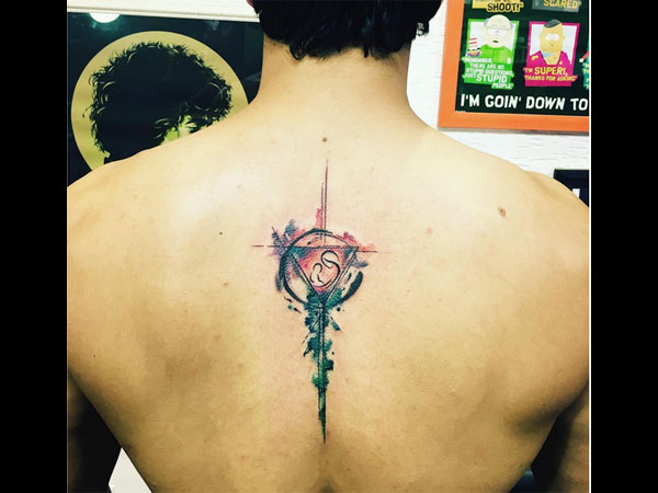 His New Tattoo
