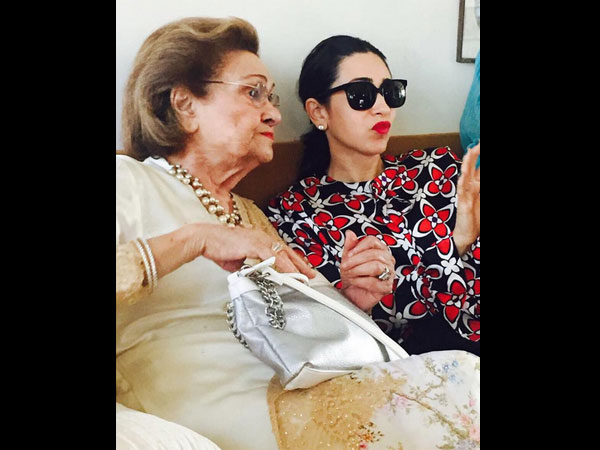 Karisma With Krishna Raj Kapoor