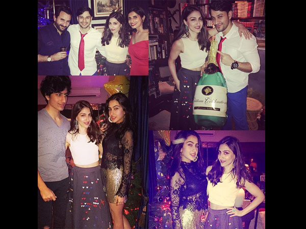 Soha & Kunal With Ibrahim & Sara