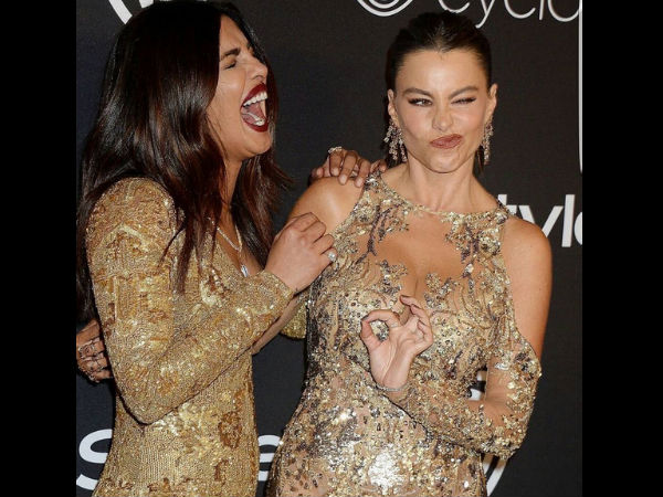 In Picture: Priyanka With Sofia Vergara