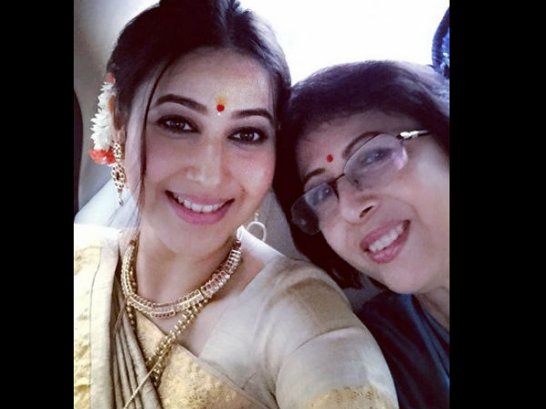 Panchi With Her Mother