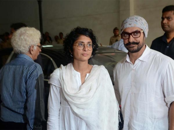 Aamir With His Wife