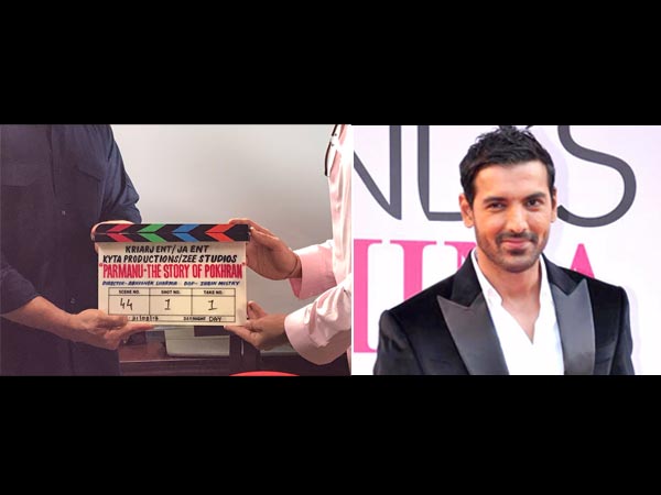 John Abraham Starts Shooting For Parmanu John Abraham Starts Shooting For Parmanu