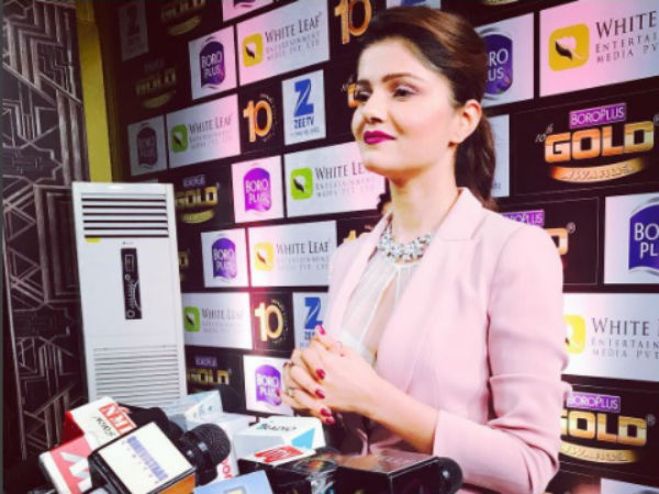 Rubina Bags Most Fit Actor Award