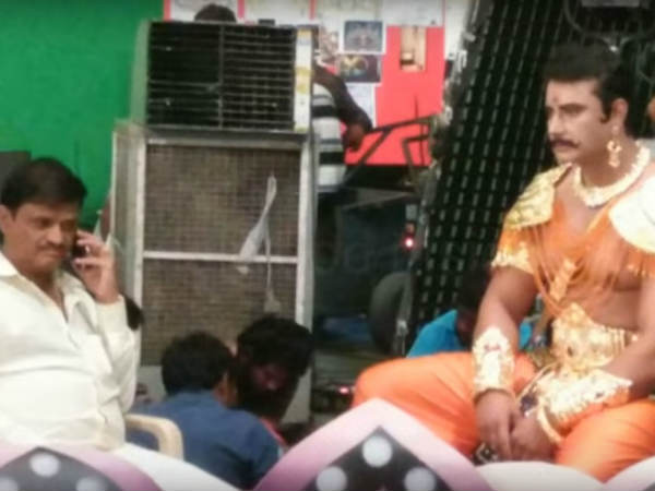 Darshan's Duryodhana Look