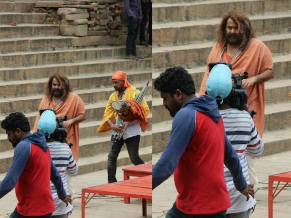 Image result for Mohanlal's Odiyan look is finally out