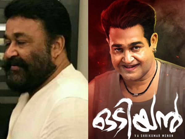 Image result for Second look poster from Mohanlal's Odiyan is out
