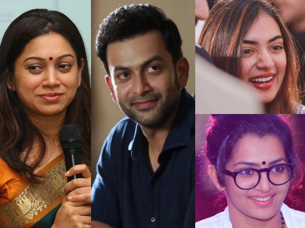 Image result for Nazriya Nazim portrays in Anjali and Prithviraj project