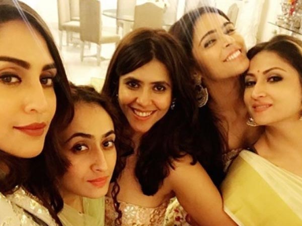Urvashi, Krystle, Madurima At Ekta Kapoor’s Diwali Bash