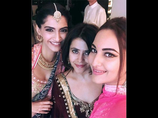 Sonakshi With Sonam & Ekta