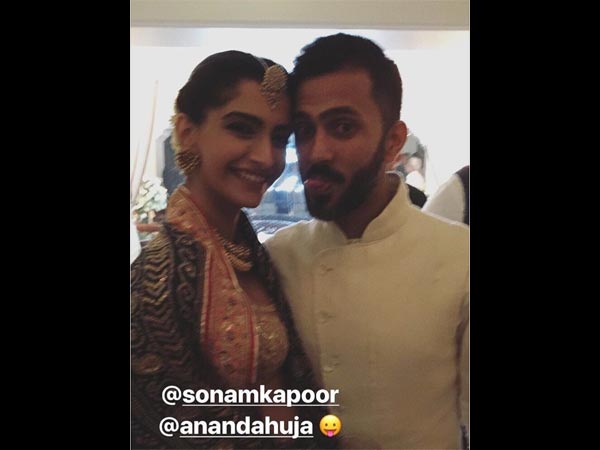 Sonam With Her Boyfriend