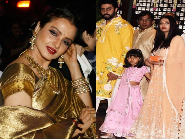 This Is What Aaradhya Did When She Saw Rekha
