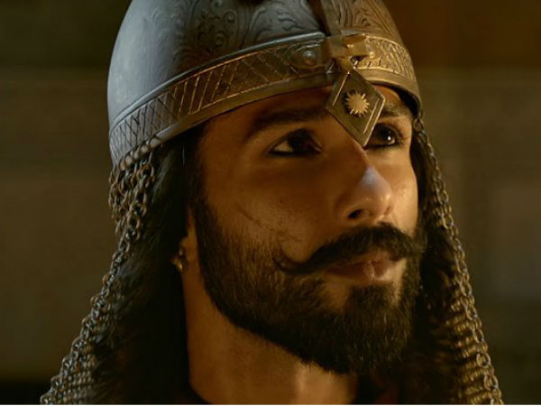 Shahid On Padmavati’s Rangoli Being Vandalised