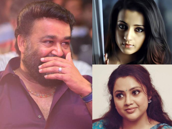 Trisha & Meena In Mohanlal-Ajoy Varma Movie