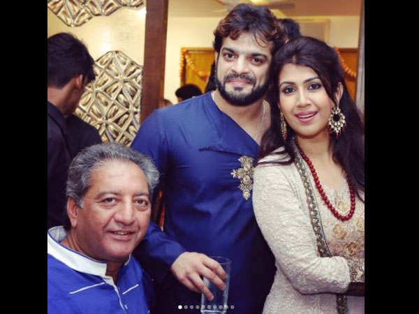 Ankita Bhargava With Karan & Abhay Bhargava