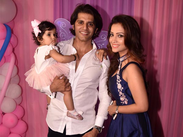 Adaa Khan At Karanvir & Teejay’s Twins’ Birthday Party