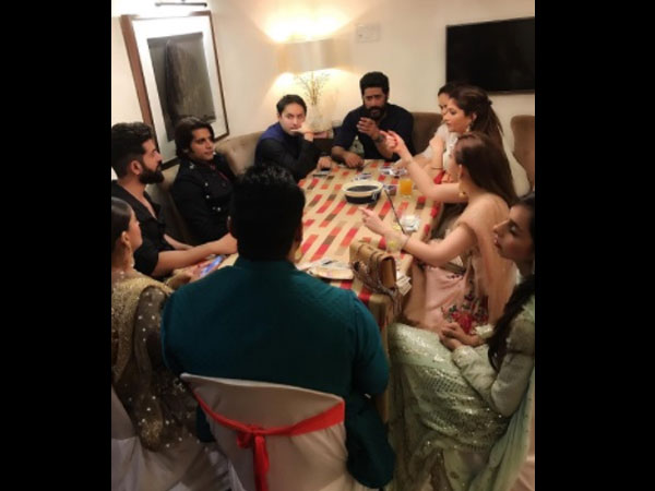 Mohit & Mouni Celebrate Diwali With Friends
