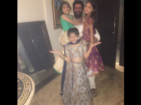Mohit With Kids