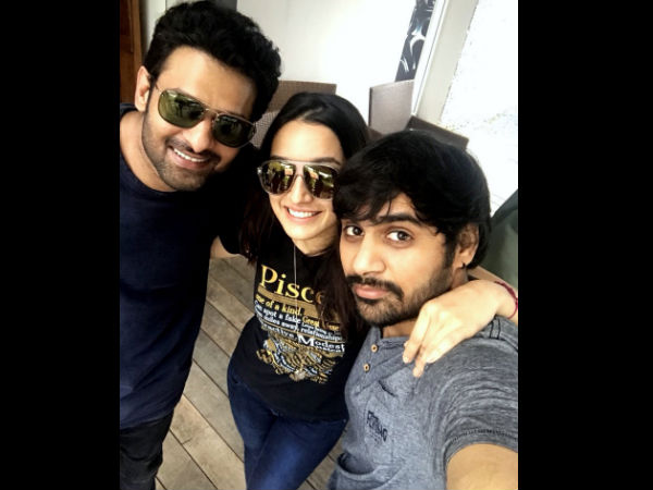 Prabhas With Shraddha