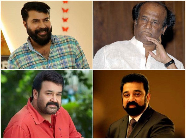 mohanlal rajinikanth