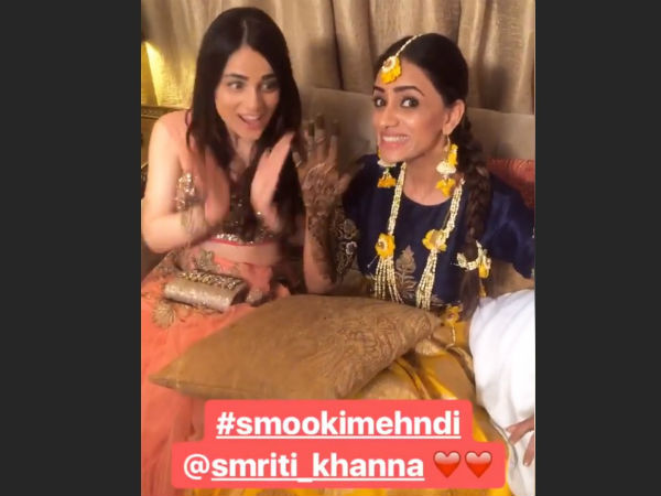 Smriti With Radhika Madan