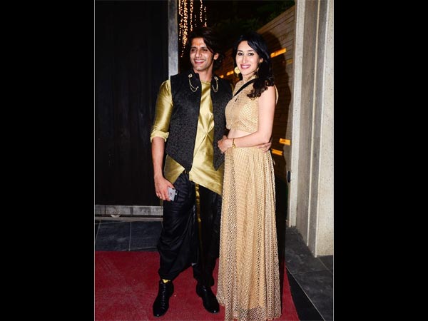 Karanvir Bohra & Teejay Sidhu At Smriti & Gautam’s Wedding Reception