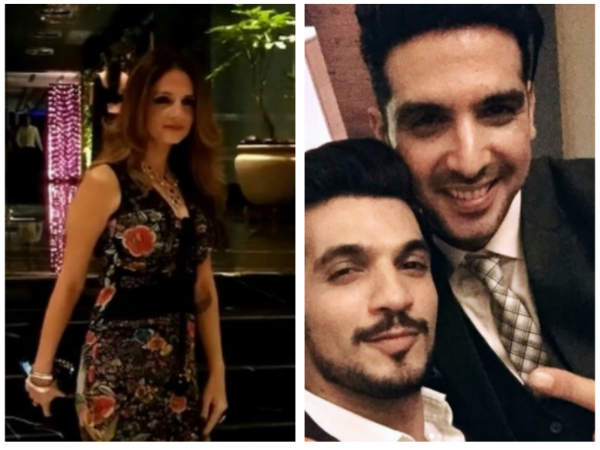 Sussane & Zayed Khan