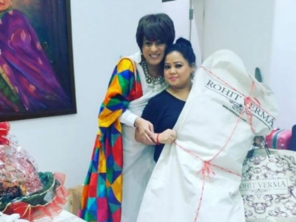 Rohit Verma With Bharti Singh