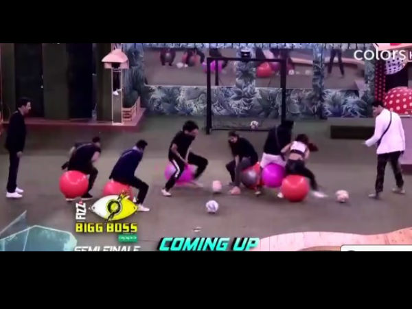 Housemates Play Football!