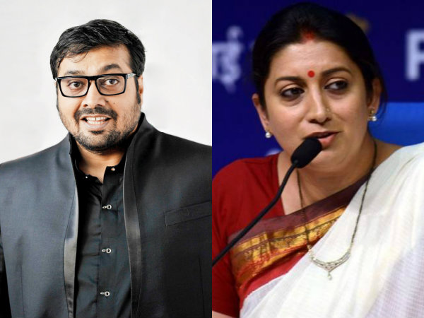 Anurag Kashyap Smriti Irani Anurag Kashyap Smriti Irani